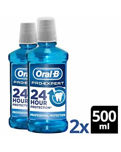 ORAL-B COLUTORIO PRO EXPERT PROTECCION PROFESION  2 ENVASES 500 ML PACK