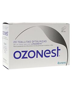 OZONEST  20 TOALLITAS OFTALMICAS