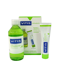 VITIS ORTHODONTIC PASTA DENTIFRICA Y COLUTORIO  PACK