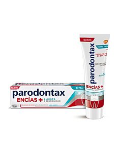 PARODONTAX ENCIAS + ALIENTO & SENSIBILIDAD  EXTRA FRESH  1 TUBO 75 ML