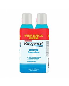 PAROGENCYL ENCIAS CONTROL ENJUAGUE BUCAL  2 ENVASES 500 ML