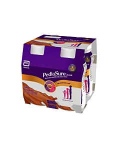 PEDIASURE DRINK  4 BOTELLAS 200 ML SABOR CHOCOLATE