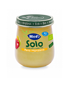 HERO BABY SOLO PERA Y MANZANA  1 ENVASE 120 G