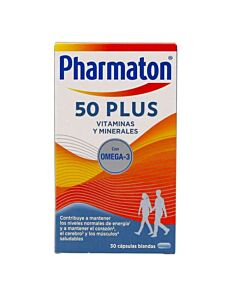 PHARMATON 50 PLUS  30 CAPSULAS