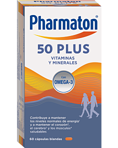 PHARMATON 50 PLUS  60 CAPSULAS