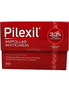 PILEXIL AMPOLLAS  15 AMPOLLAS 5 ML