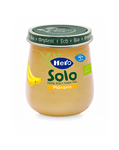 HERO BABY SOLO PLATANO  1 ENVASE 120 G