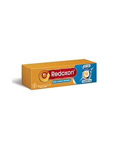 REDOXON EXTRA DEFENSAS VITAMINA C + ZINC  15 COMPRIMIDOS EFERVESCENTES SABOR NARANJA