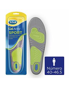 DR SCHOLL GELACTIV  SPORT HOMBRE 1 PAR