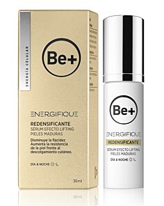 BE+ ENERGIFIQUE REDENSIFICANTE SERUM EFECTO LIFTING PIELES MADURAS 1 ENVASE 30 ML