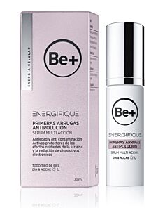 BE+ ENERGIFIQUE PRIMERAS ARRUGAS ANTIPOLUCION SERUM MULTI ACCION 1 ENVASE 30 ML