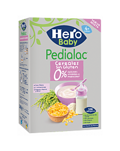 PEDIALAC PAPILLA CEREALES SIN GLUTEN HERO BABY 1 ENVASE 340 G