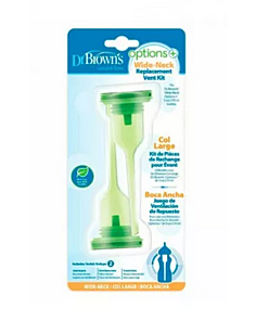 BIBERON BOCA ANCHA PC SILICONA KIT RECAMBIO DR BROWN