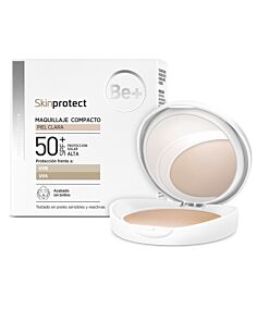 BE+ SKIN PROTECT MAQUILLAJE COMPACTO SPF50+  1 ENVASE 10 G PIEL CLARA