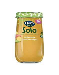 HERO BABY SOLO JARDINERA TERNERA  1 ENVASE 190 G