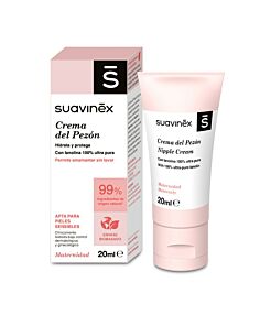 SUAVINEX CREMA CUIDADO PEZON  1 ENVASE 20 ML