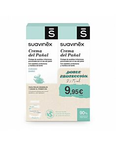 SUAVINEX CREMA PAÑAL DUPLO 2 ENVASES DE 75 ML