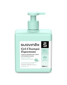 SUAVINEX PEDIATRIC GEL CHAMPU ESPUMOSO  1 ENVASE 500 ML