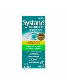 SYSTANE HIDRATACION GOTAS OFTALMICAS LUBRICANTES SIN CONSERVANTES 1 FRASCO 10 ML