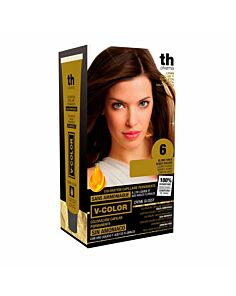 TH PHARMA VITALIA SIN AMONIACO COLORACION CAPILAR PERMANENTE COLOR 6 RUBIO OSCURO