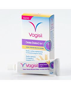 VAGISIL CREMA DIARIA 2 EN 1  ENVASE 15 G