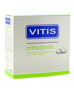 VITIS ORTHODONTIC COMP EFERVESCENTES LIMPIEZA PROTESIS DENTAL 32 COMPRIMIDOS