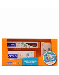 VITIS KIDS GEL DENTIFRICO + CEPILLO + REGALO  1 ENVASE 50 ML