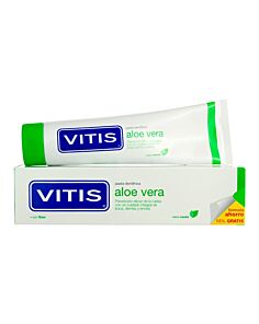 VITIS ALOE VERA PASTA DENTIFRICA  1 ENVASE 150 ML SABOR MENTA